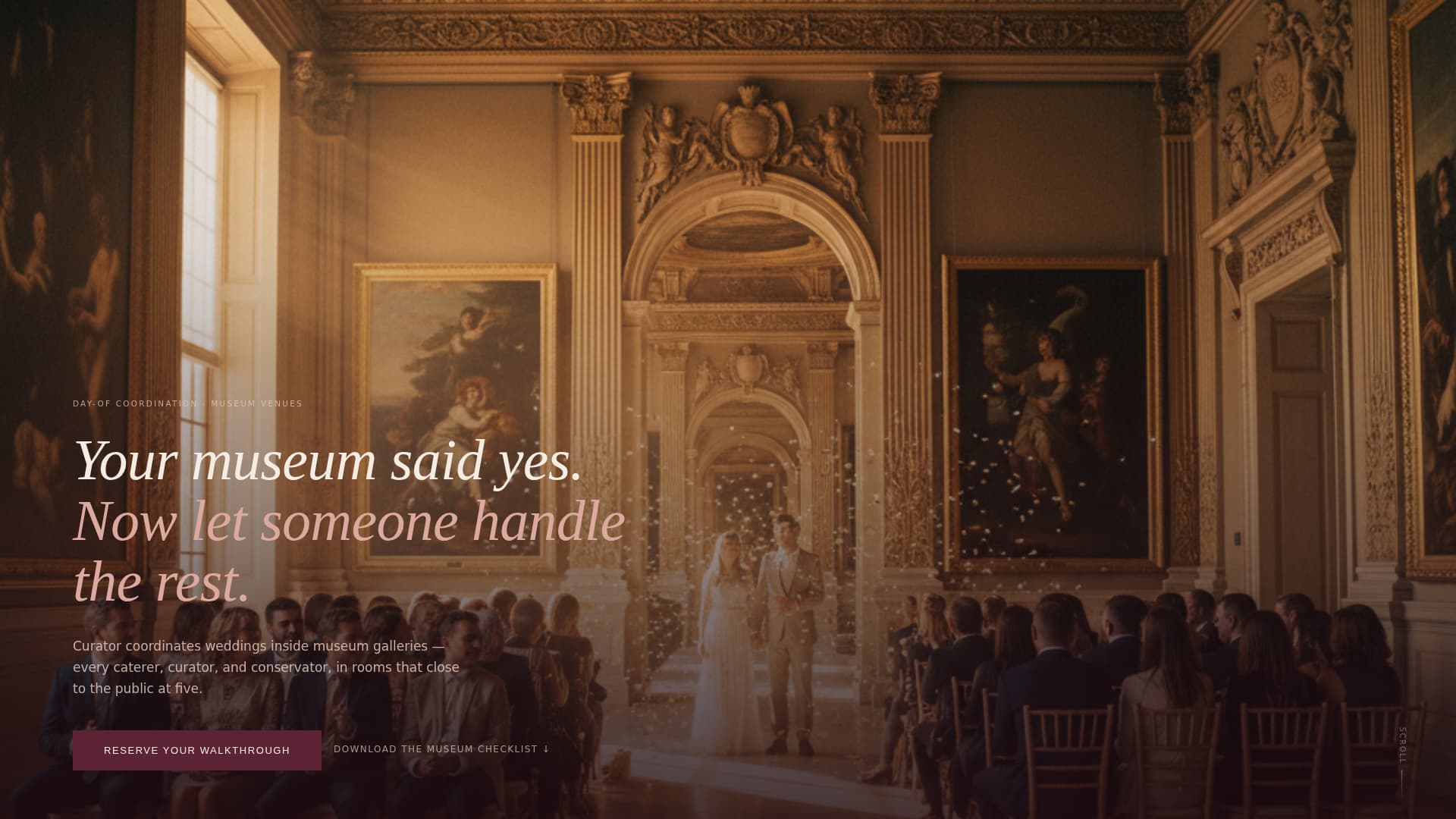 Wedding Venue Booking Website Template