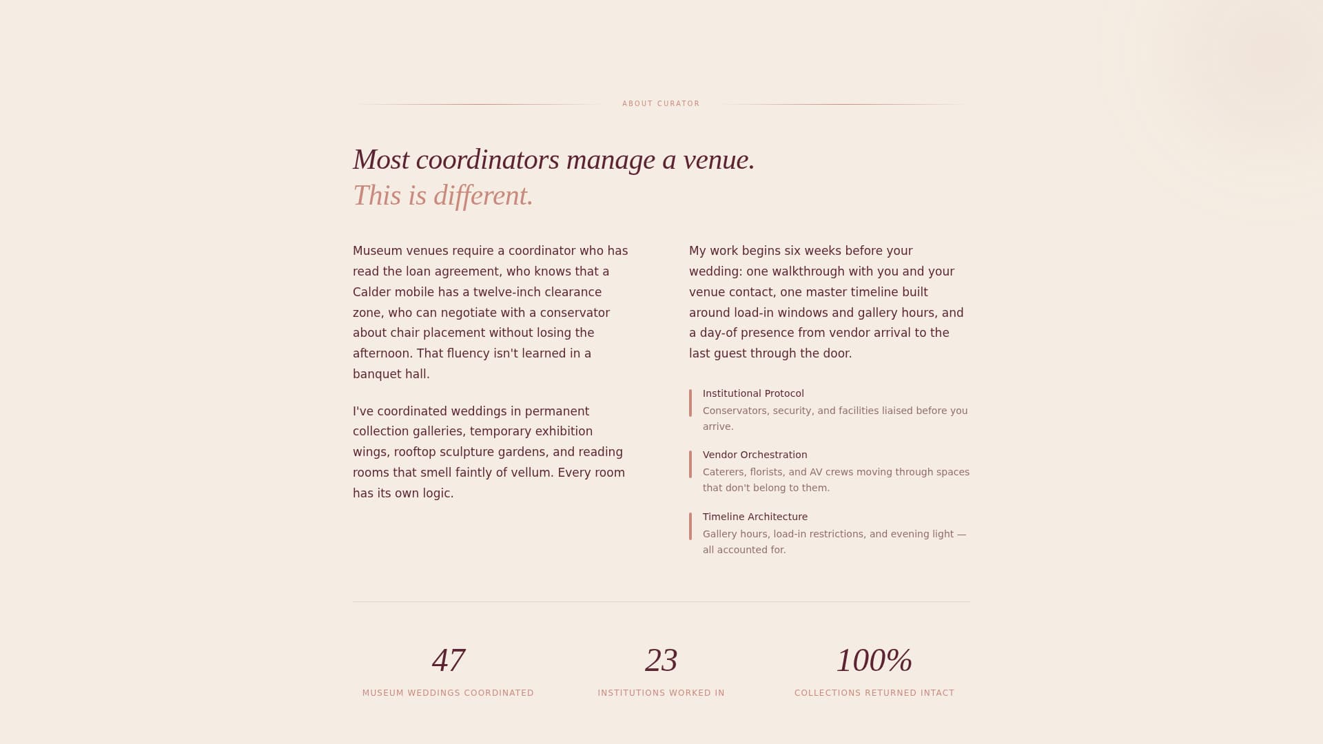 Wedding Venue Booking Website Template