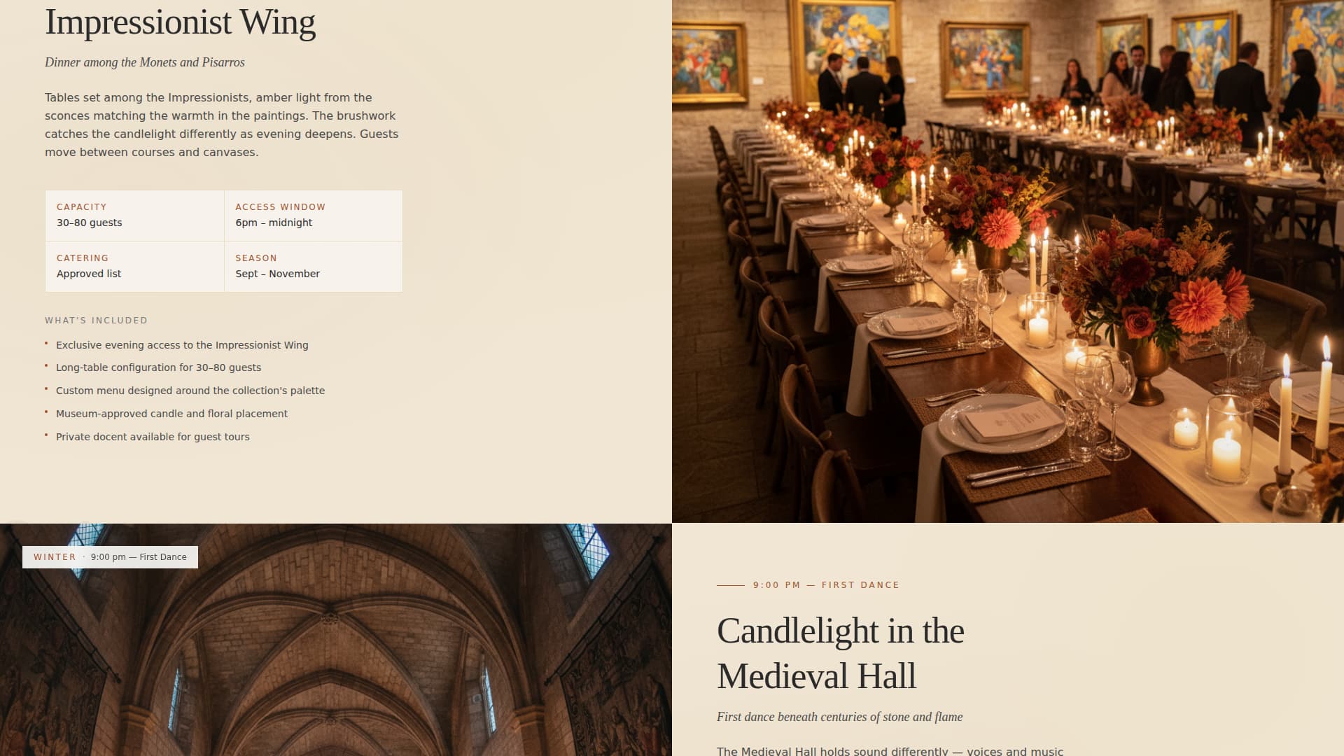 Wedding Venue Booking Website Template