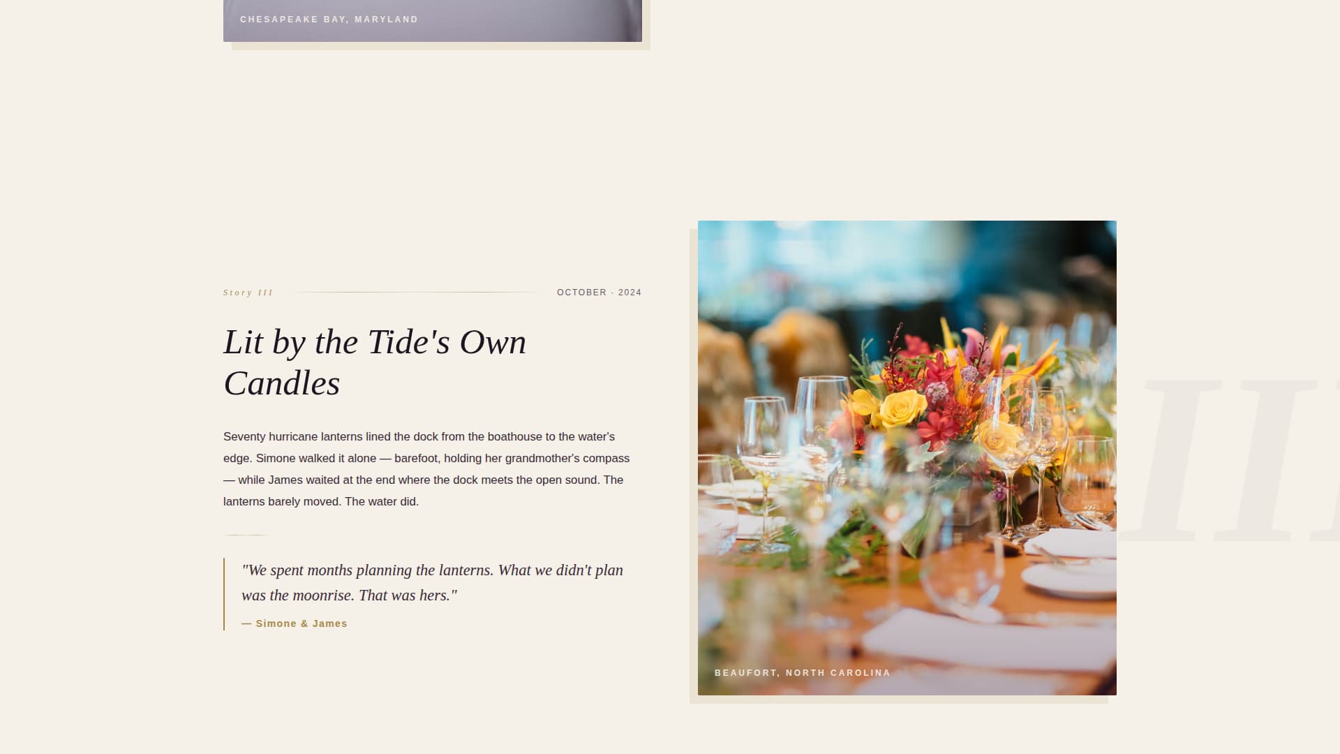 Nautical Wedding Reviews Website Template