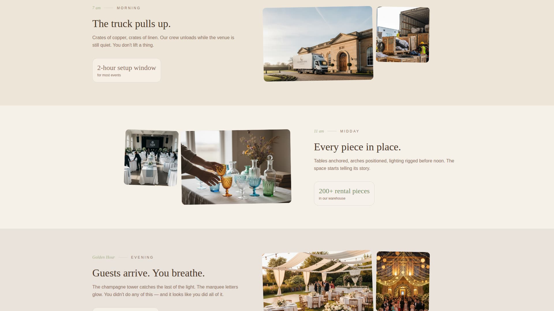 Photo Booth & Party Rental Booking Website Template