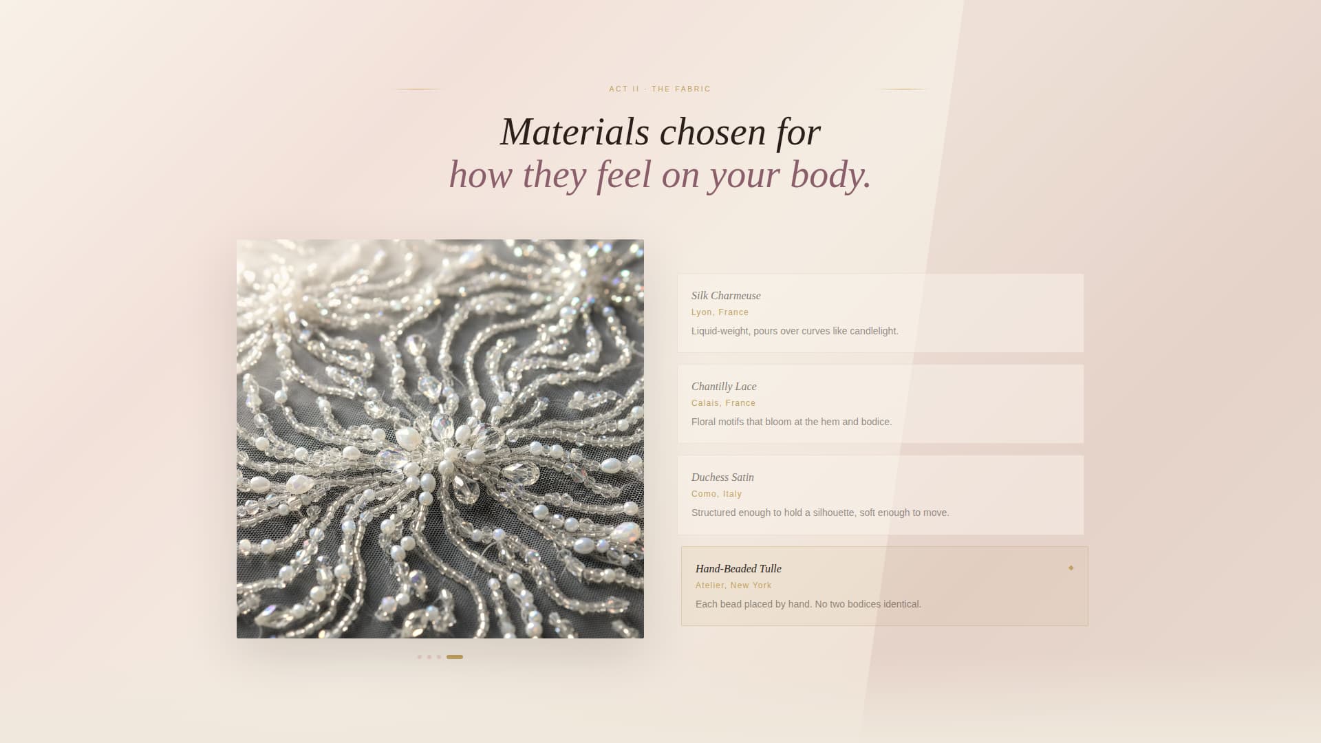 Bridal Wear & Rentals Professional Website Template