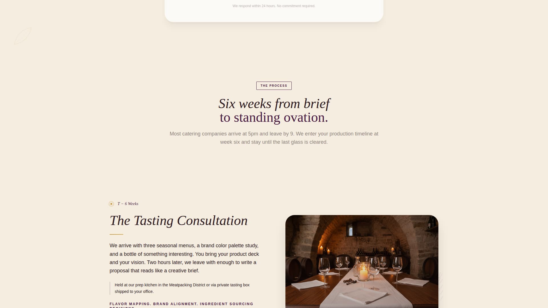 Product Launch Event Booking Website Template