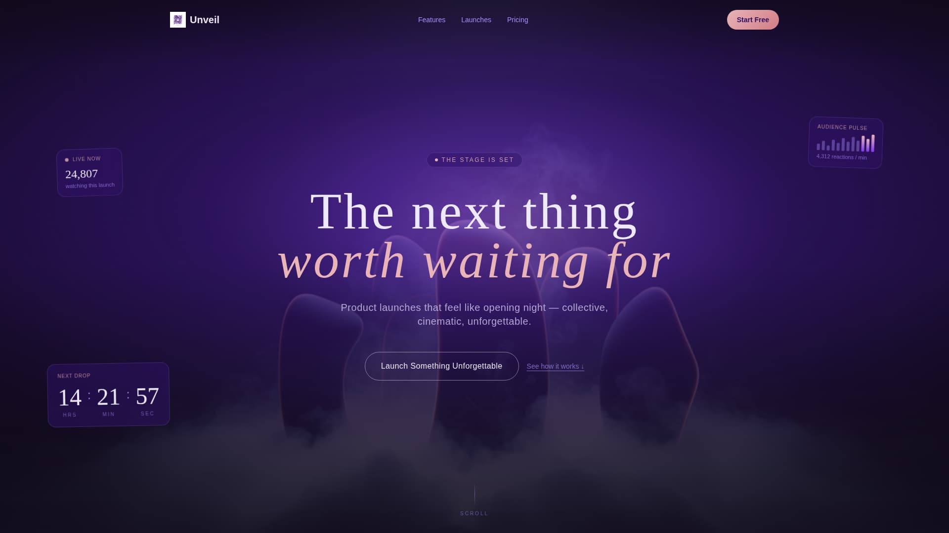 Product Launch Event Directory Website Template