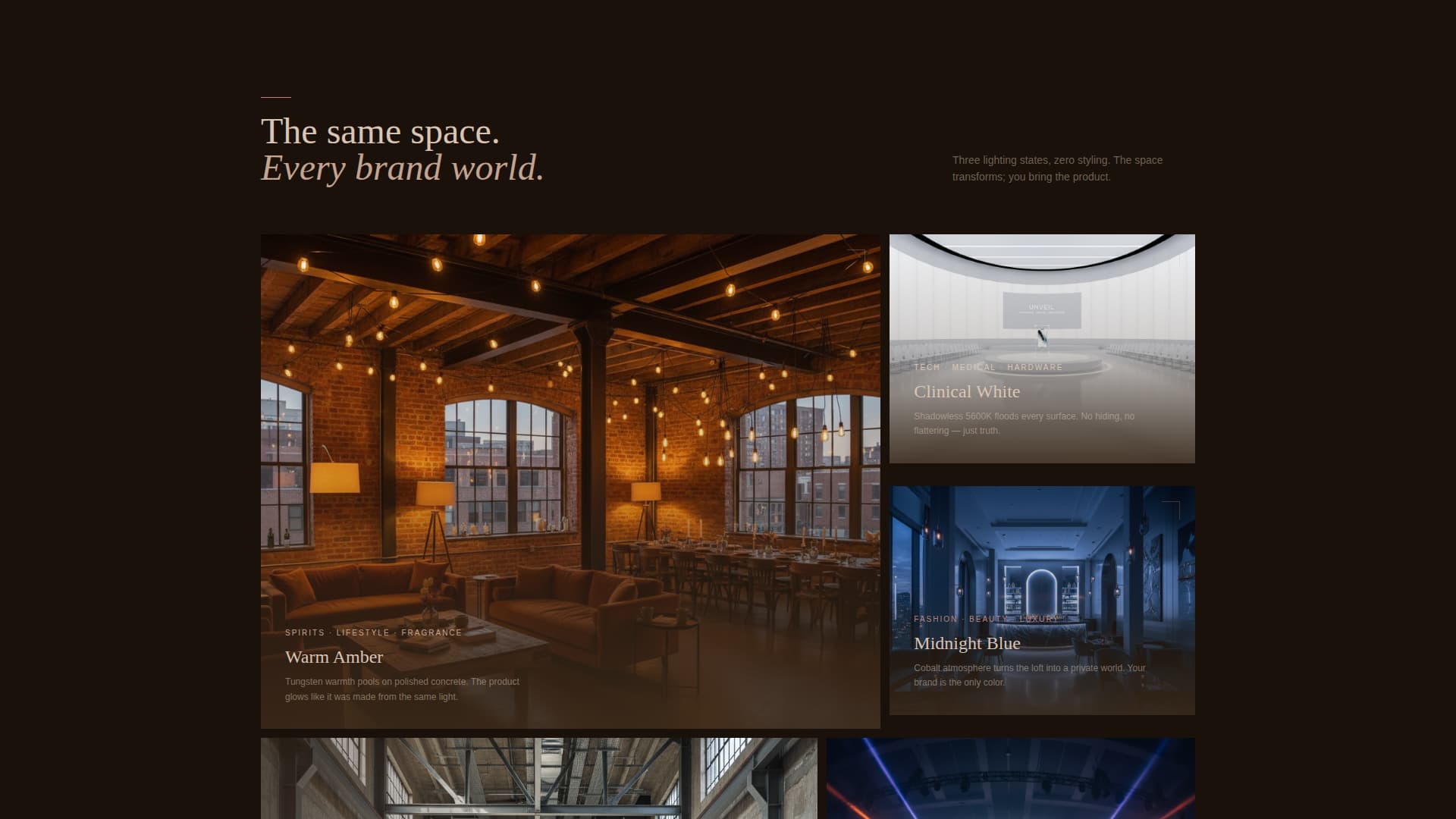 Product Launch Event Specialist Booking Website Template
