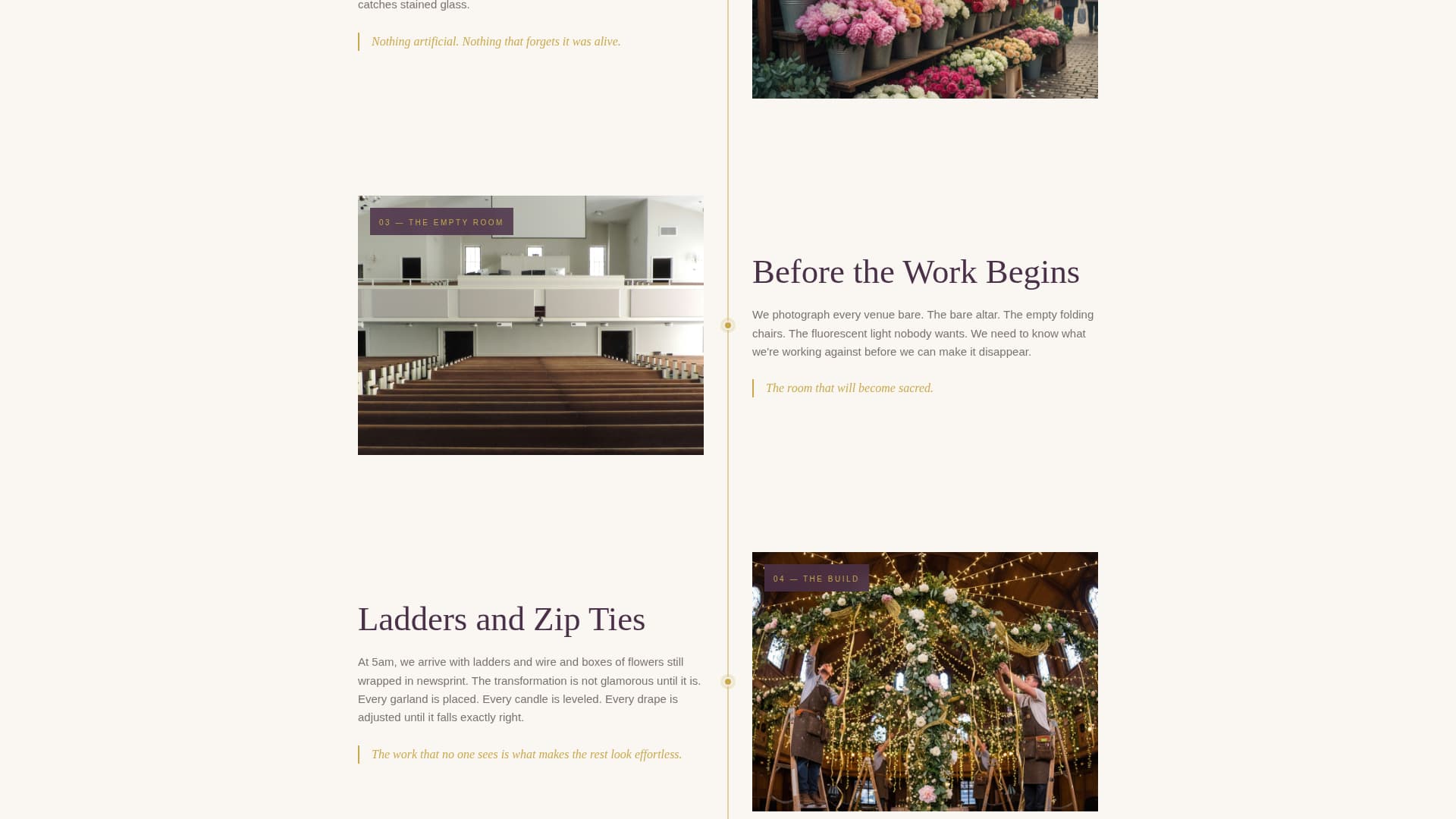 Religious Event Booking Website Template