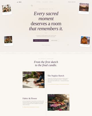 Religious Event Booking Website Template