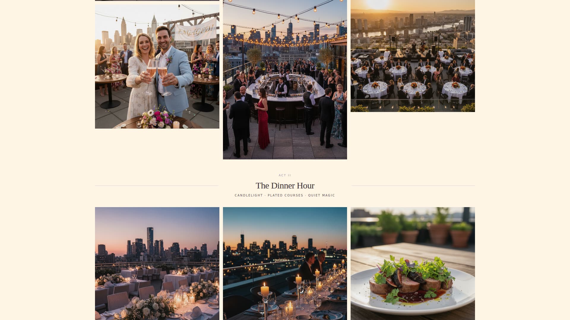 Wedding Venue Specialist Booking Website Template