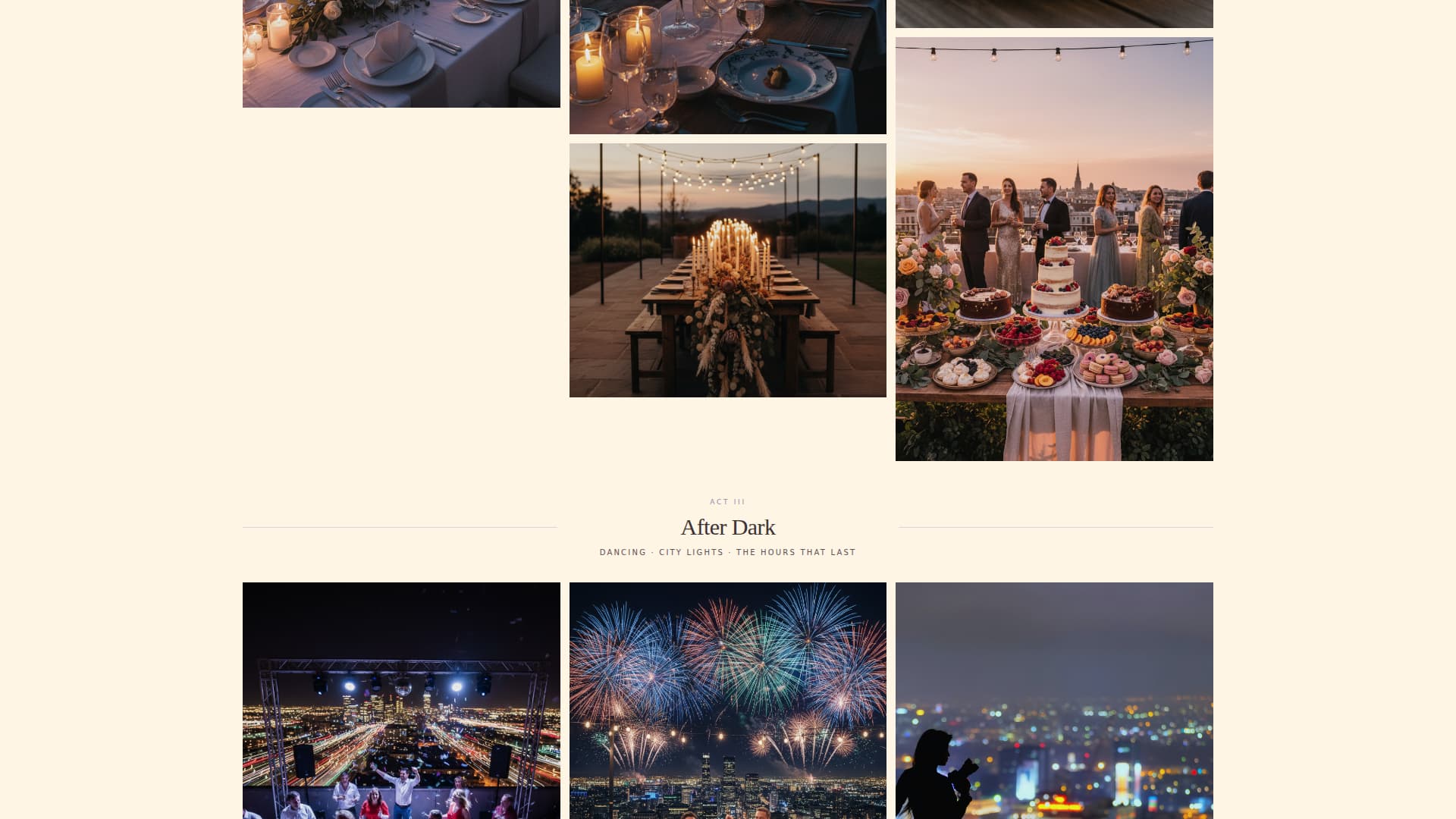 Wedding Venue Specialist Booking Website Template