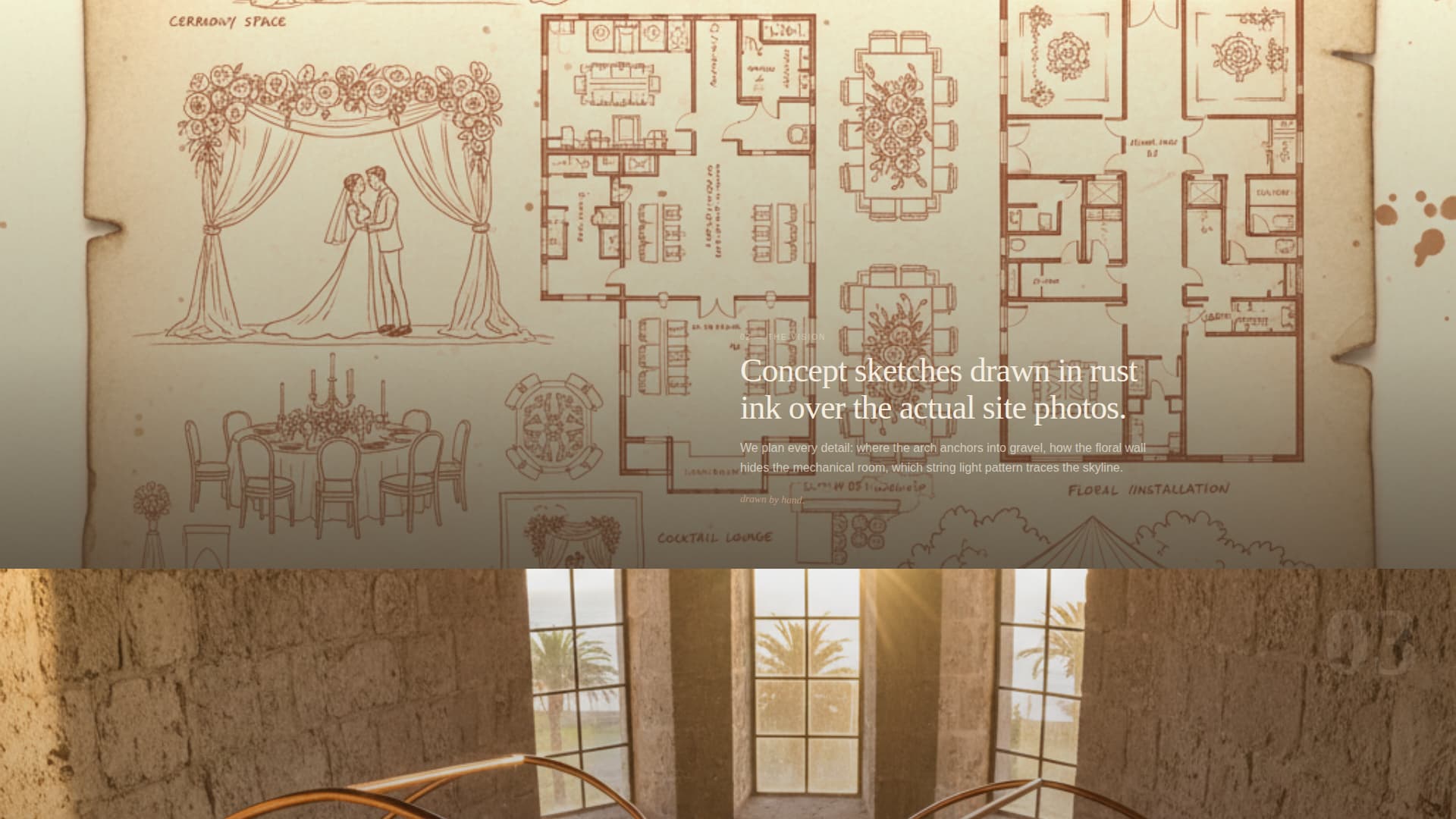 Rooftop Wedding Professional Website Template