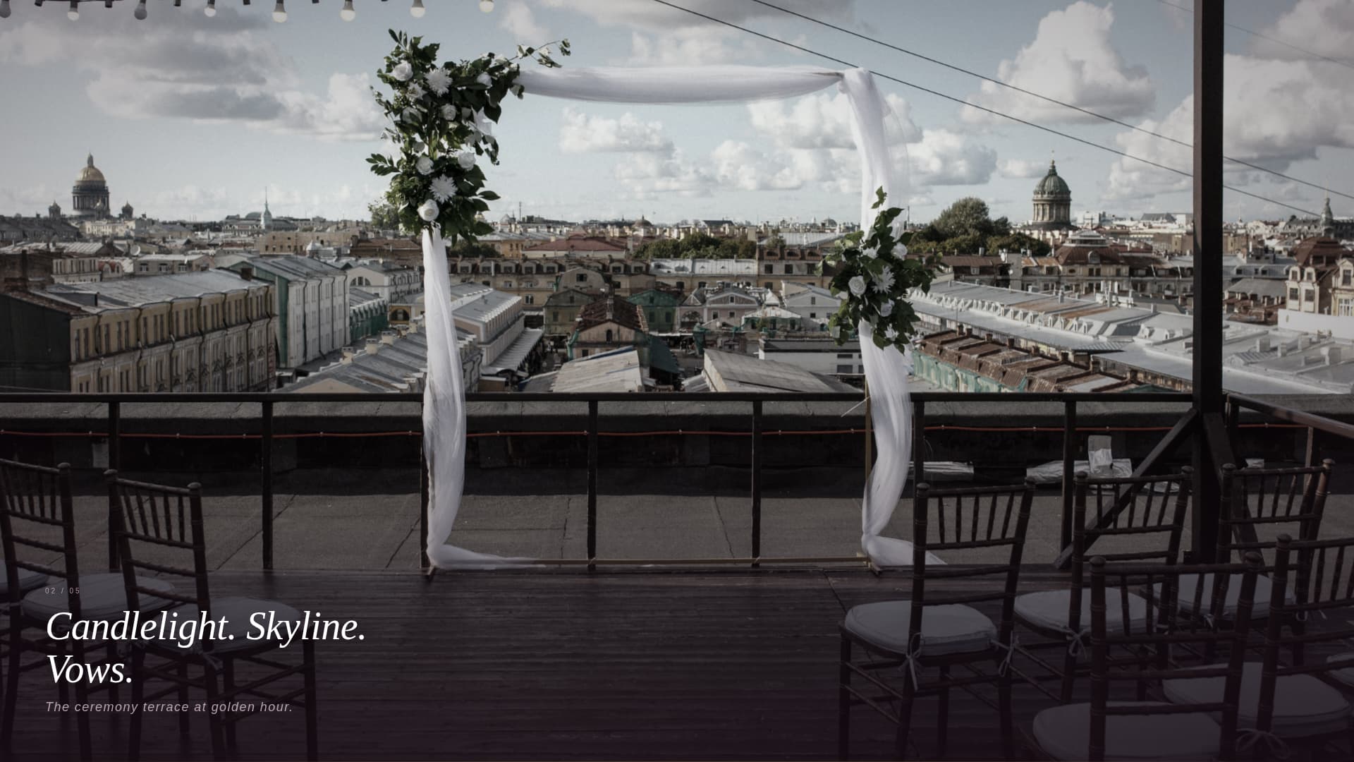 Wedding Venue Booking Website Template