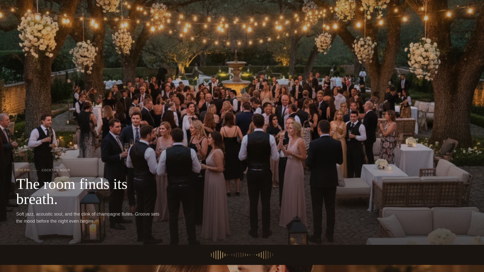 Wedding DJ Website Template with Availability Booking Form