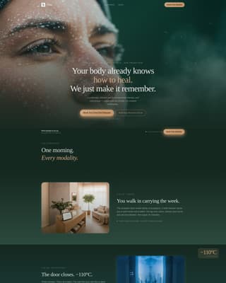 Thaw - Revitalizing Recovery Landing Page Template