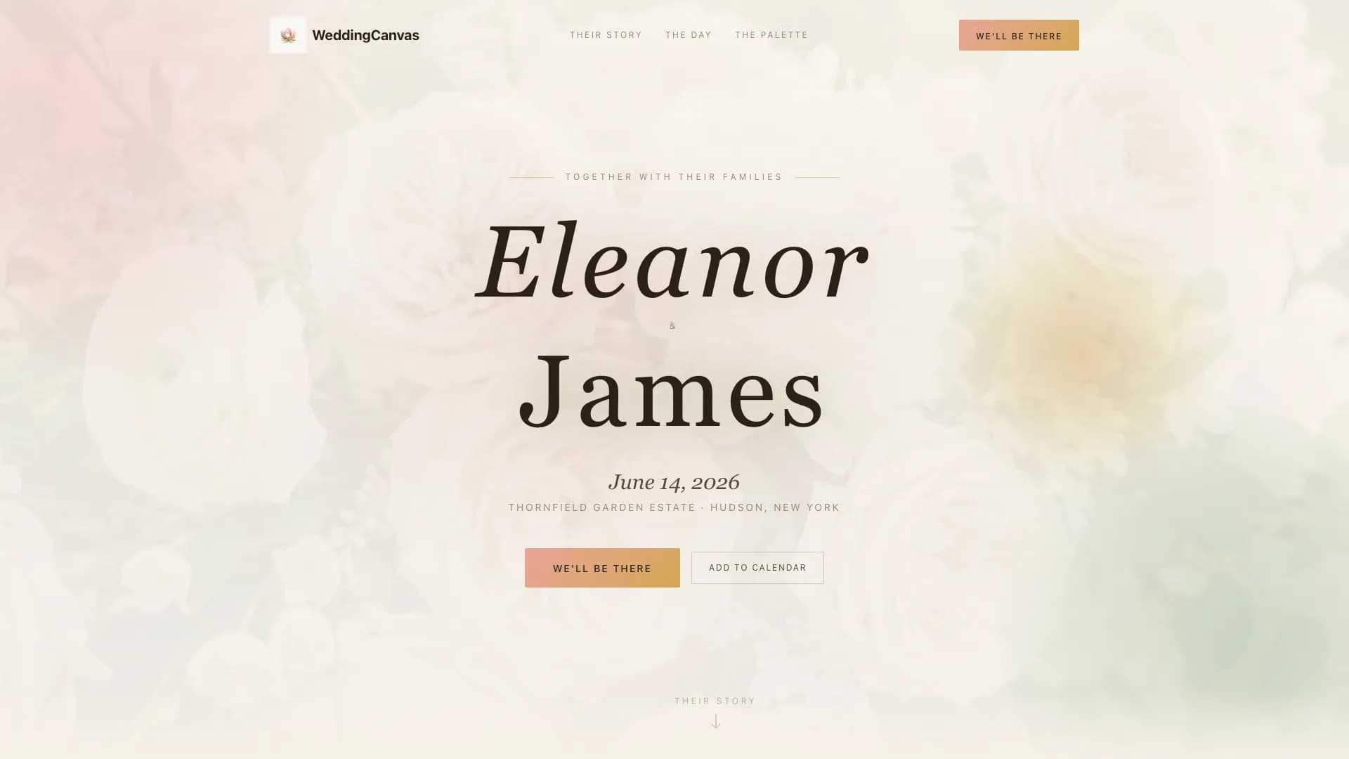 Artistry — Bespoke Wedding Stationery Landing Page Template