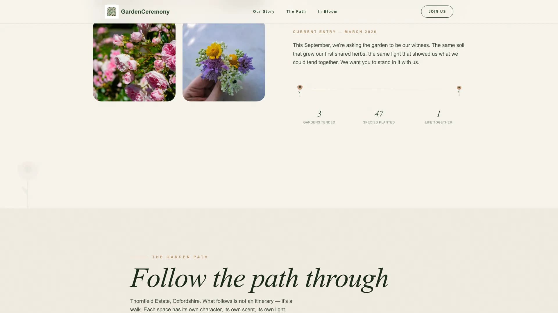 Botanical — Elegant Wedding Suite Landing Page Template