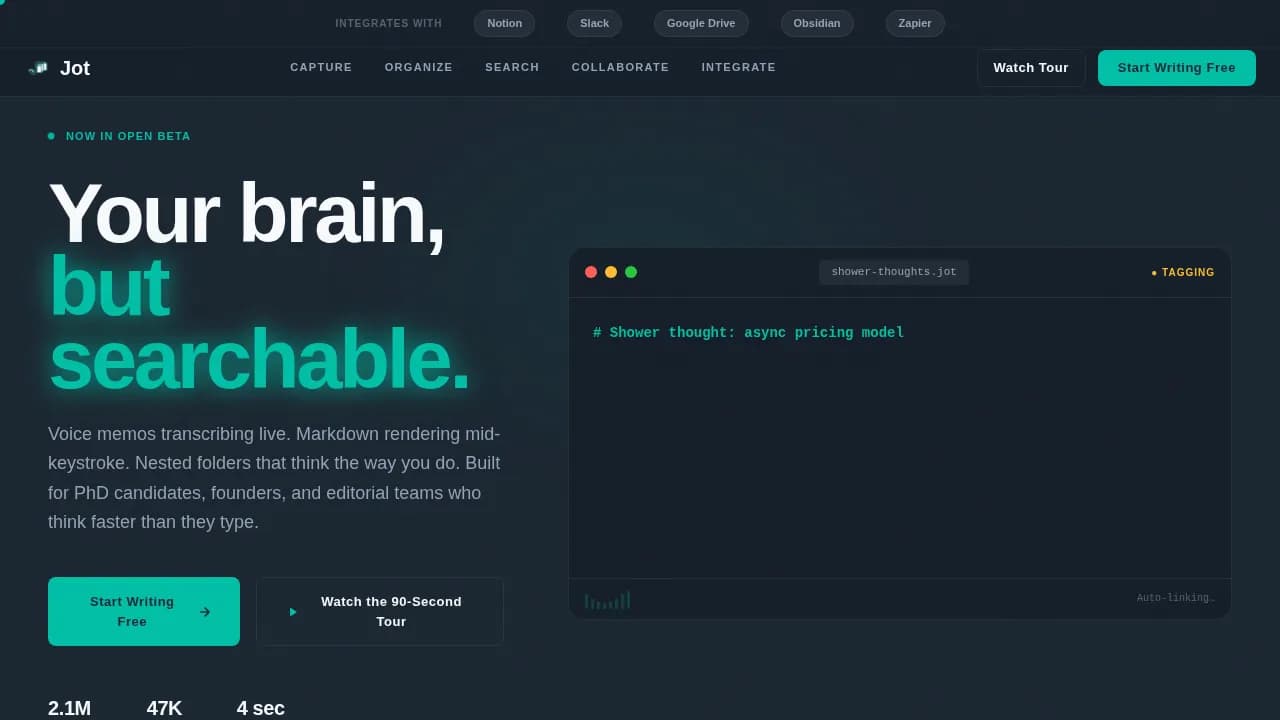 Micro-SaaS & Developer Tools Professional Website Template