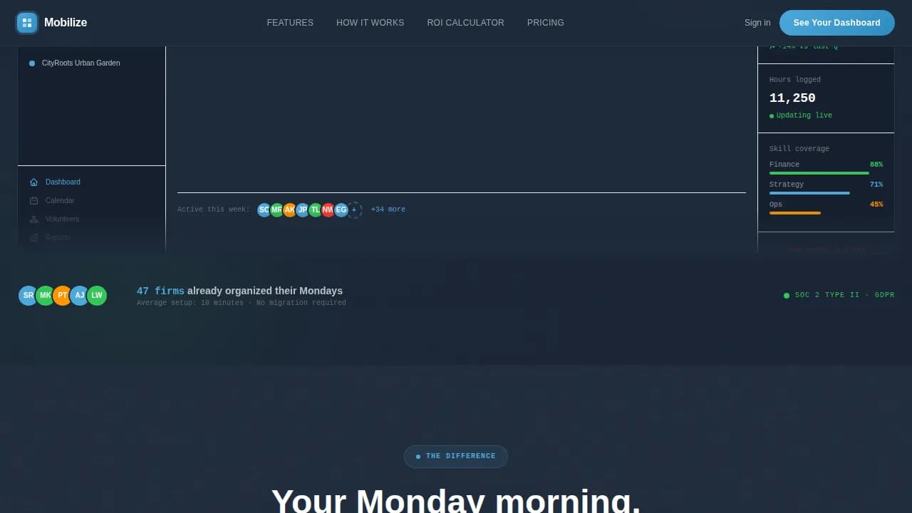 Specialist Consulting Firm Software Reviews & Social Proof Website Template
