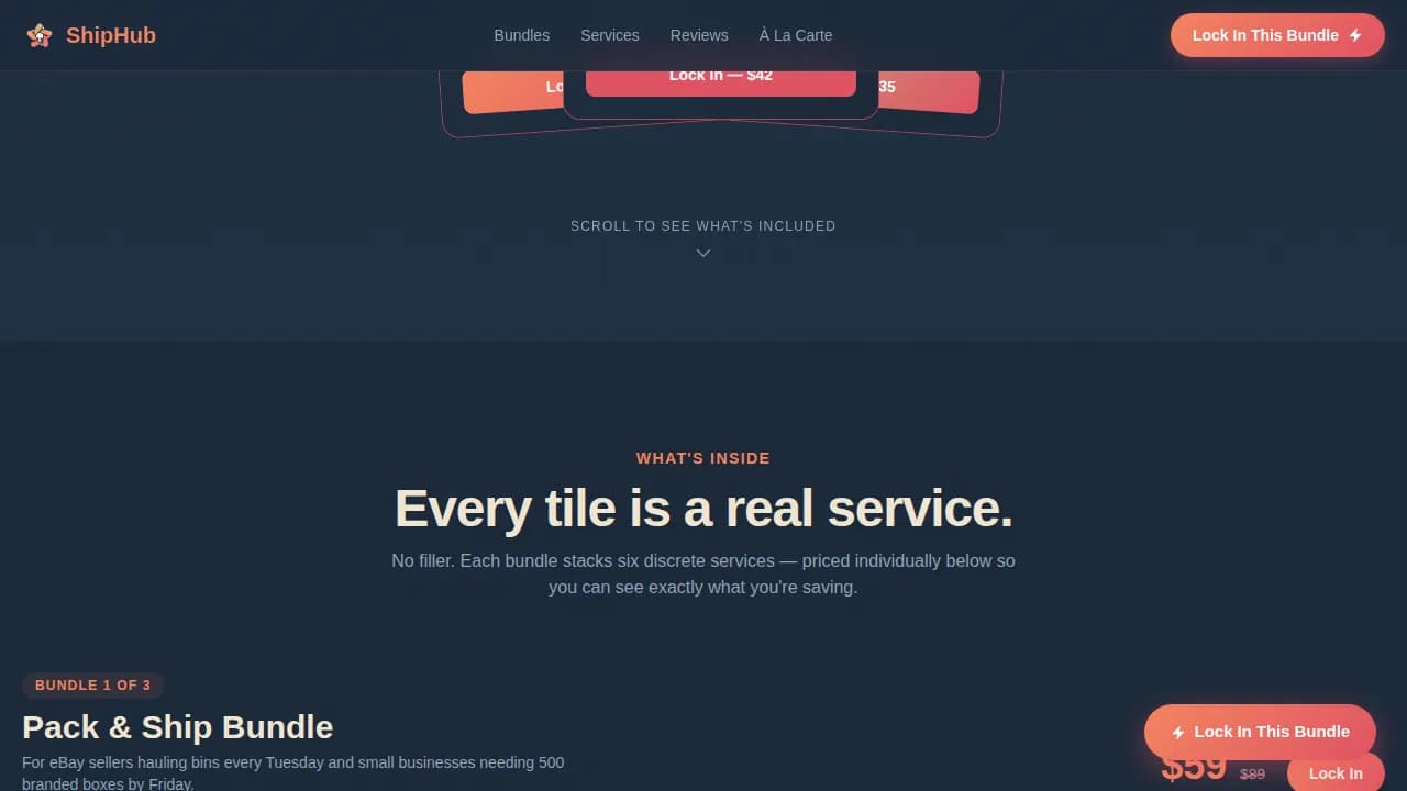 Premium Local Brick & Mortar Business Pre-Launch & Coming Soon Website Template