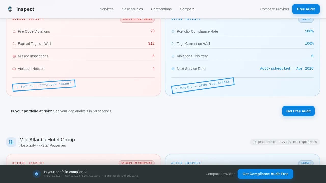 Complete Fire Safety & Prevention Privacy Policy & Terms Website Template