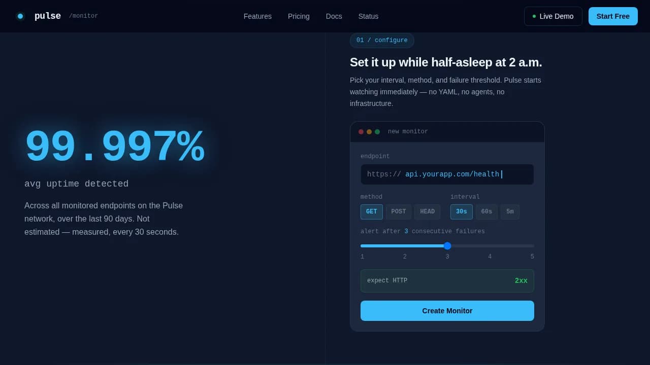 Micro-SaaS & Developer Tools Professional Website Template