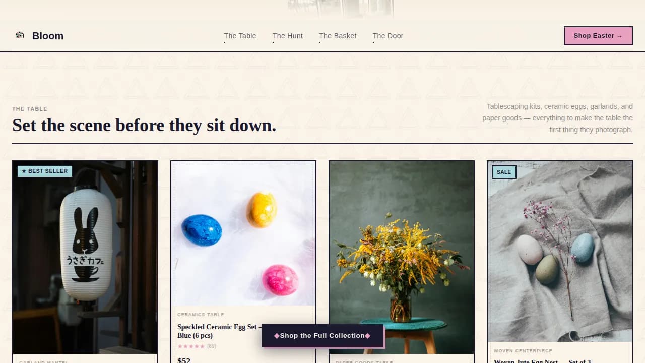 Specialist Easter Business Pre-Launch & Coming Soon Website Template