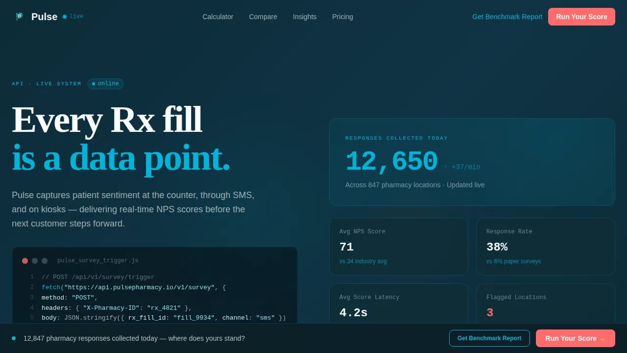 Expert Pharmacy Software Cost Estimator Website Template