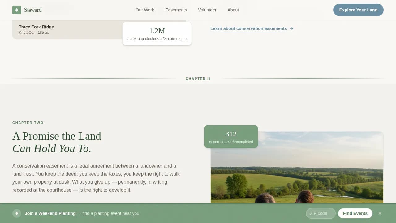 Environmental & Conservation NGO Professional Website Template
