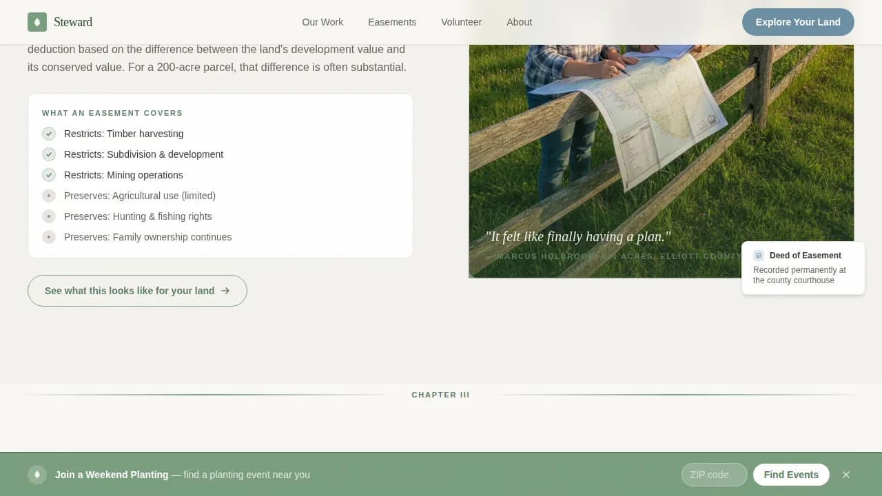 Environmental & Conservation NGO Professional Website Template