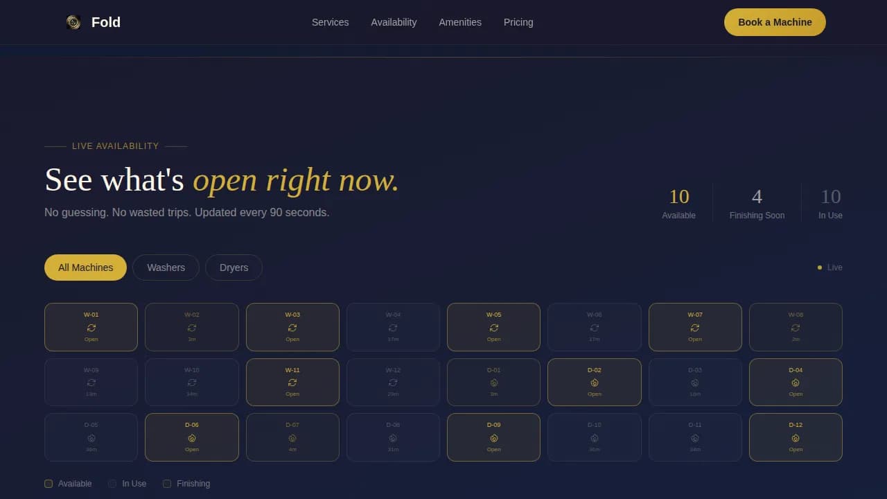 Local Brick & Mortar Business Appointment Booking Website Template