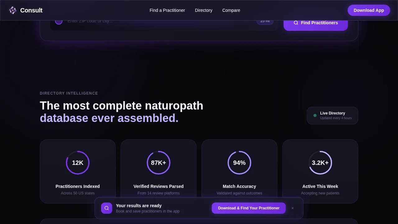 Directory & Marketplace Platforms Cost Estimator Website Template