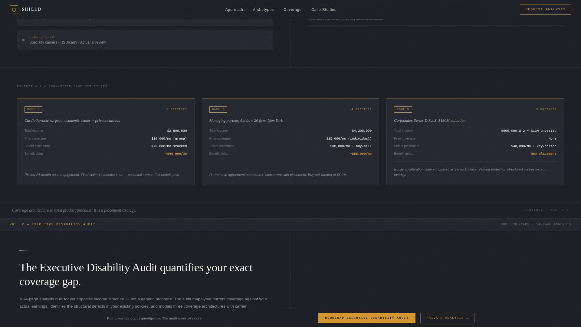 Advanced High Net Worth Individual Insurance Professional Website Template