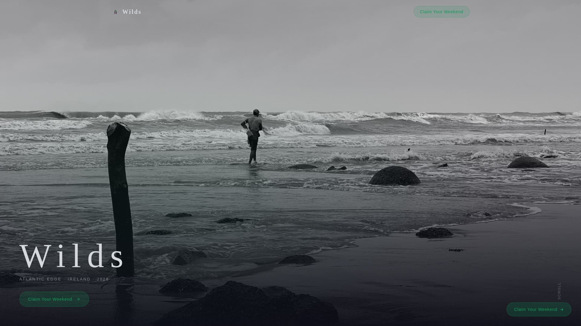 Ireland Travel Booking Website Template