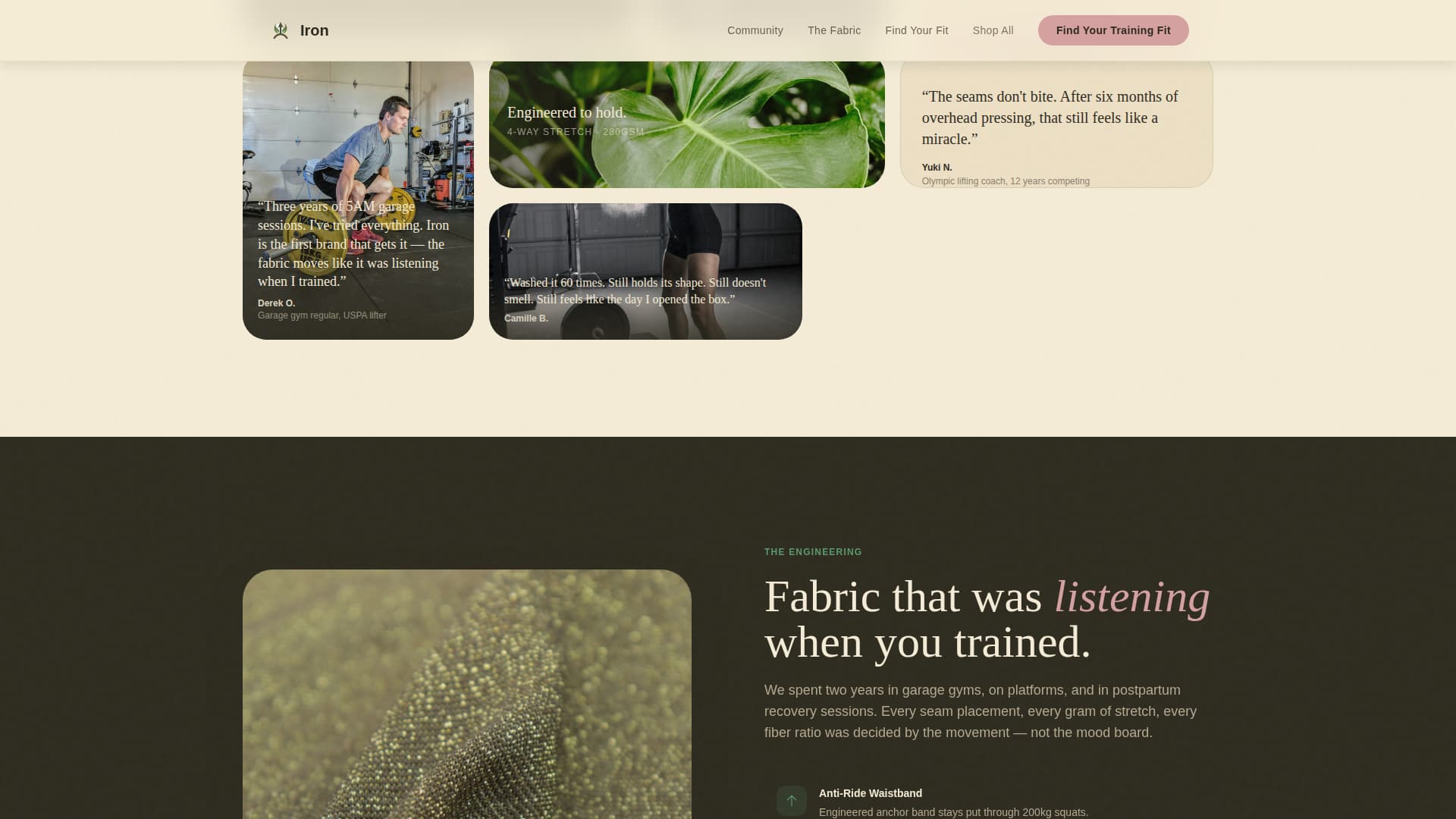 Weightlifting Fitness Reviews Website Template