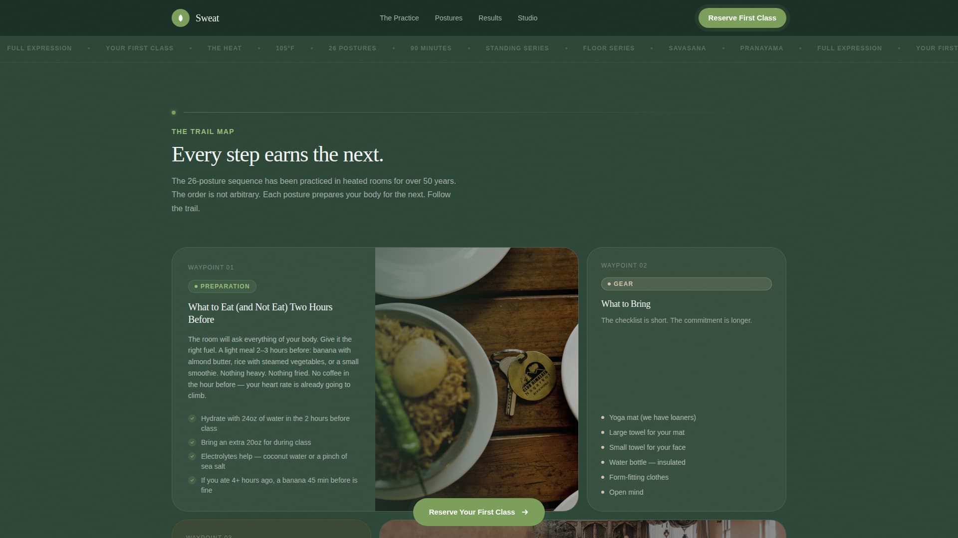 Wellness Modalities Appointment Booking Website Template
