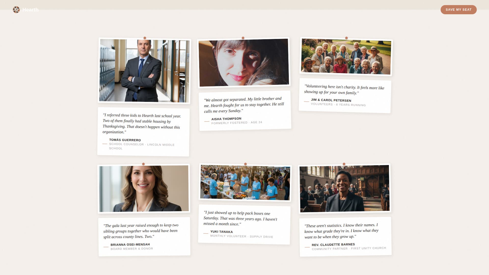 Child Welfare Nonprofit Reviews Website Template