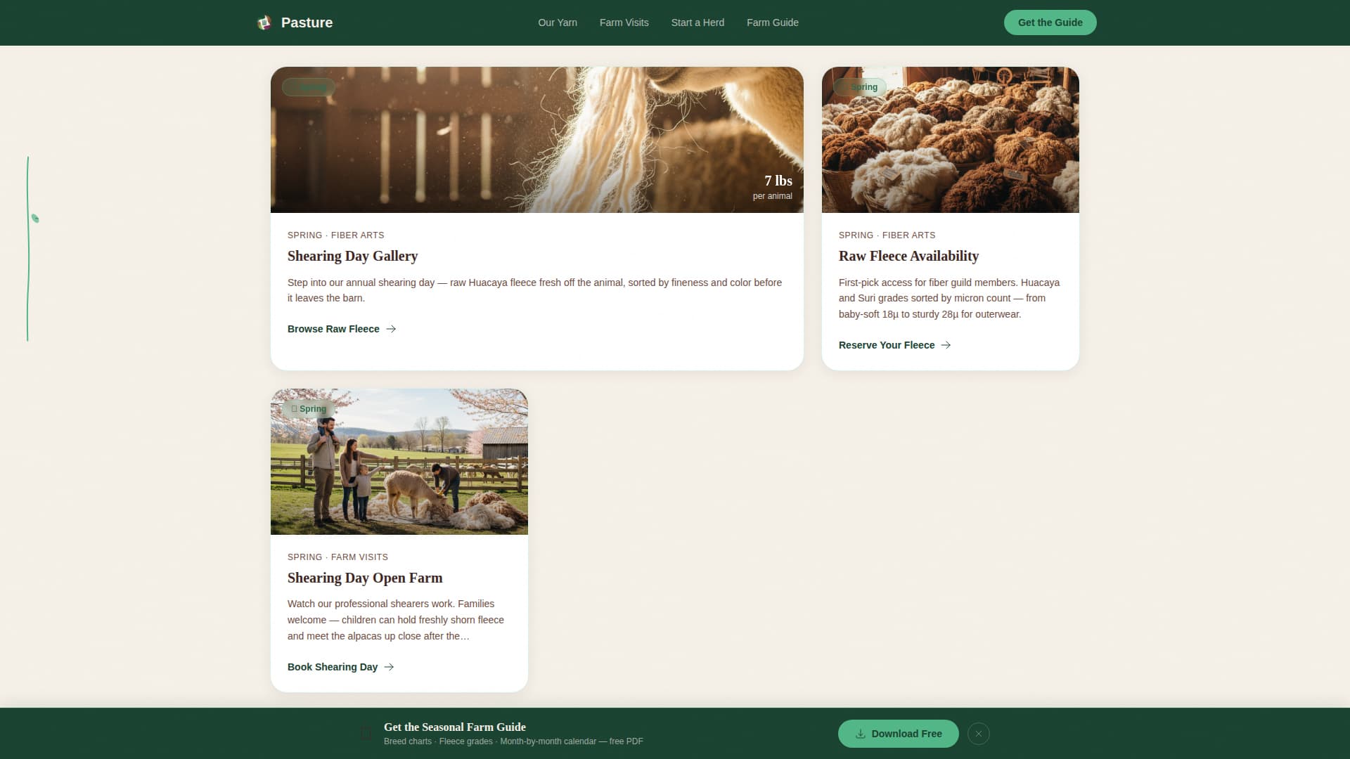 Farm & Ranch Professional Website Template