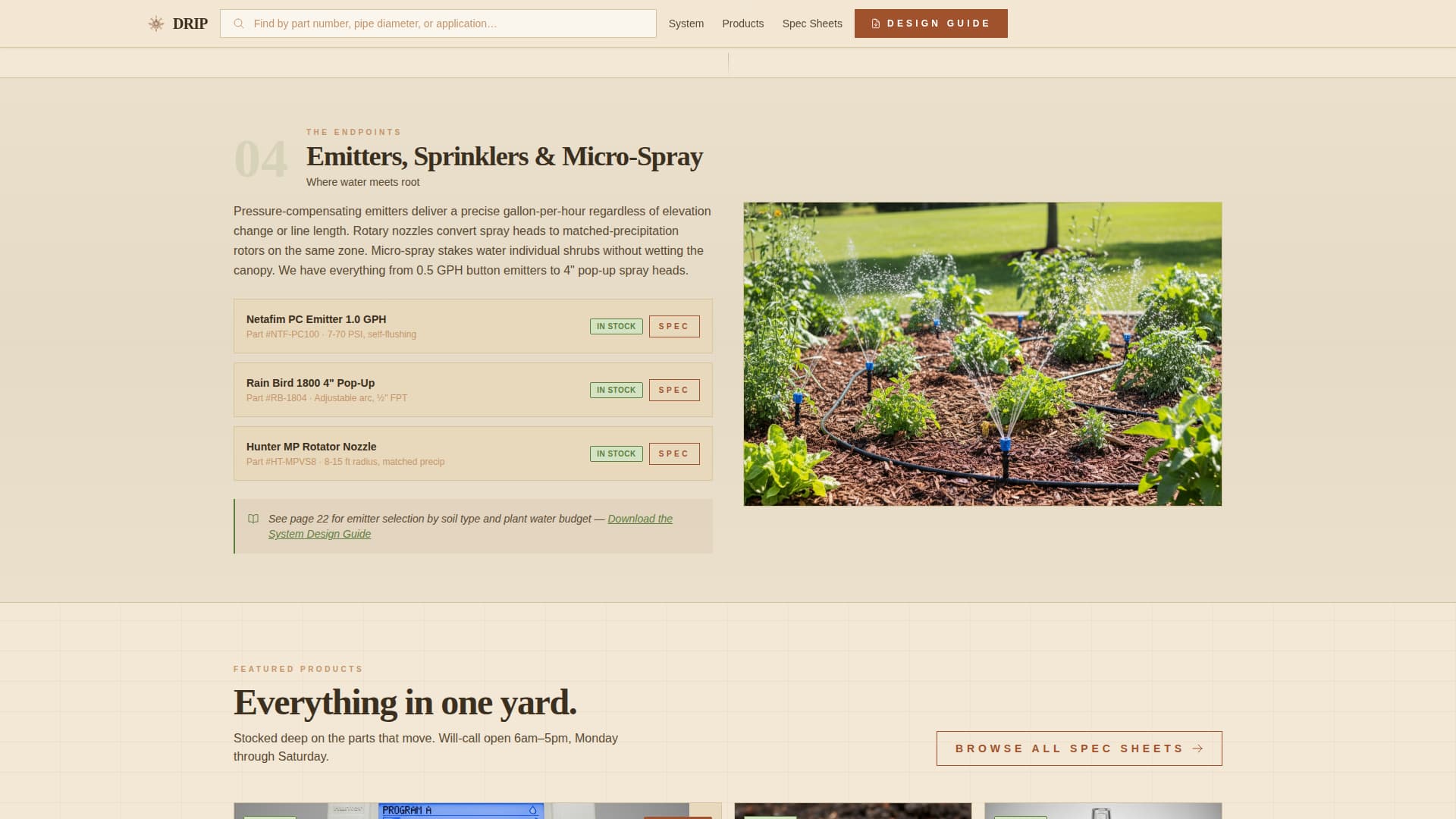 Specialist Agricultural Equipment & Supply Professional Website Template