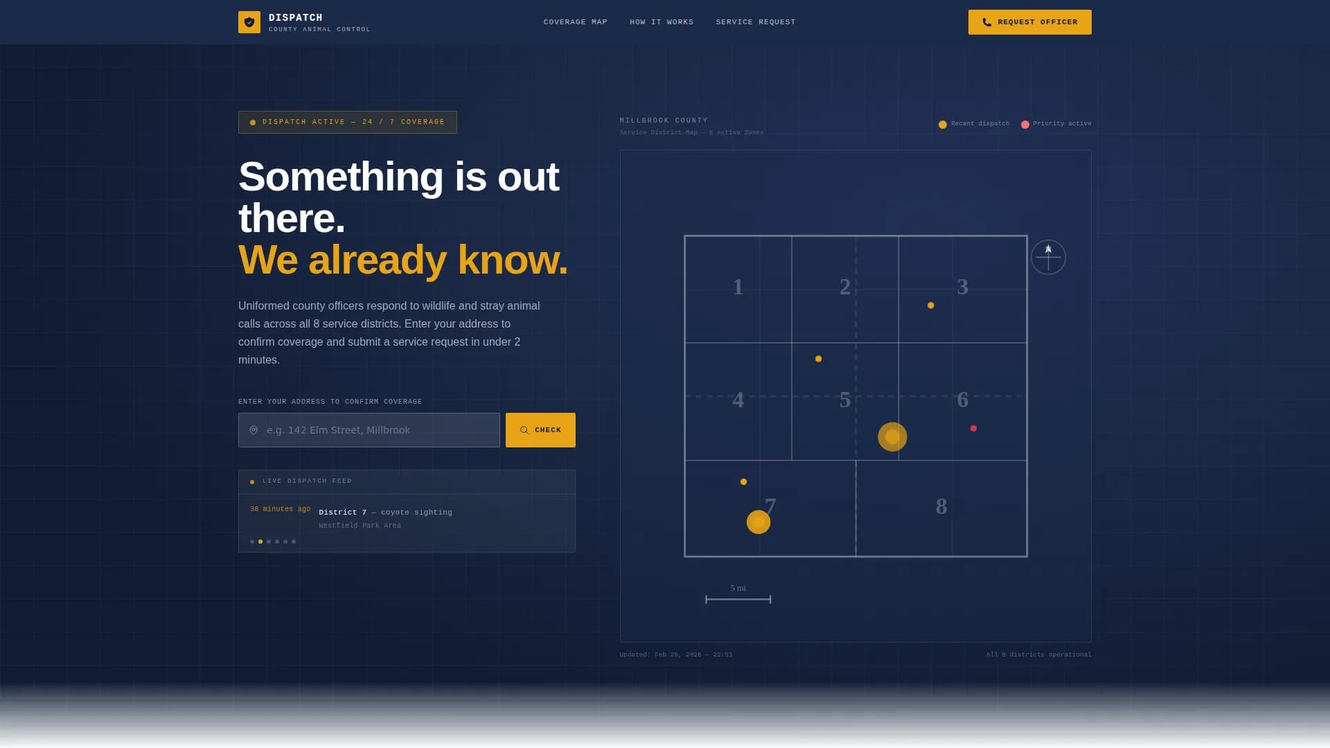 Guardian — Reliable Animal Control Landing Page Template