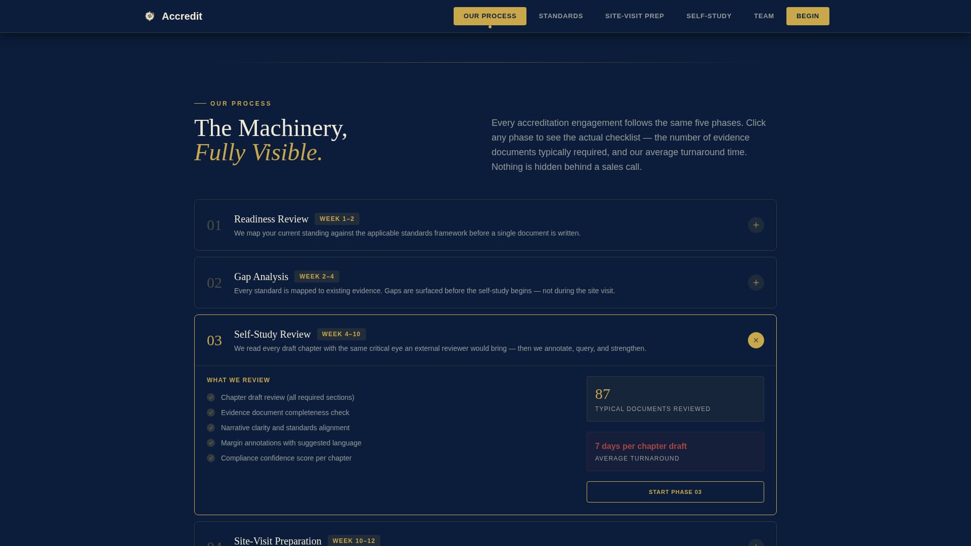 Education Department Booking Website Template