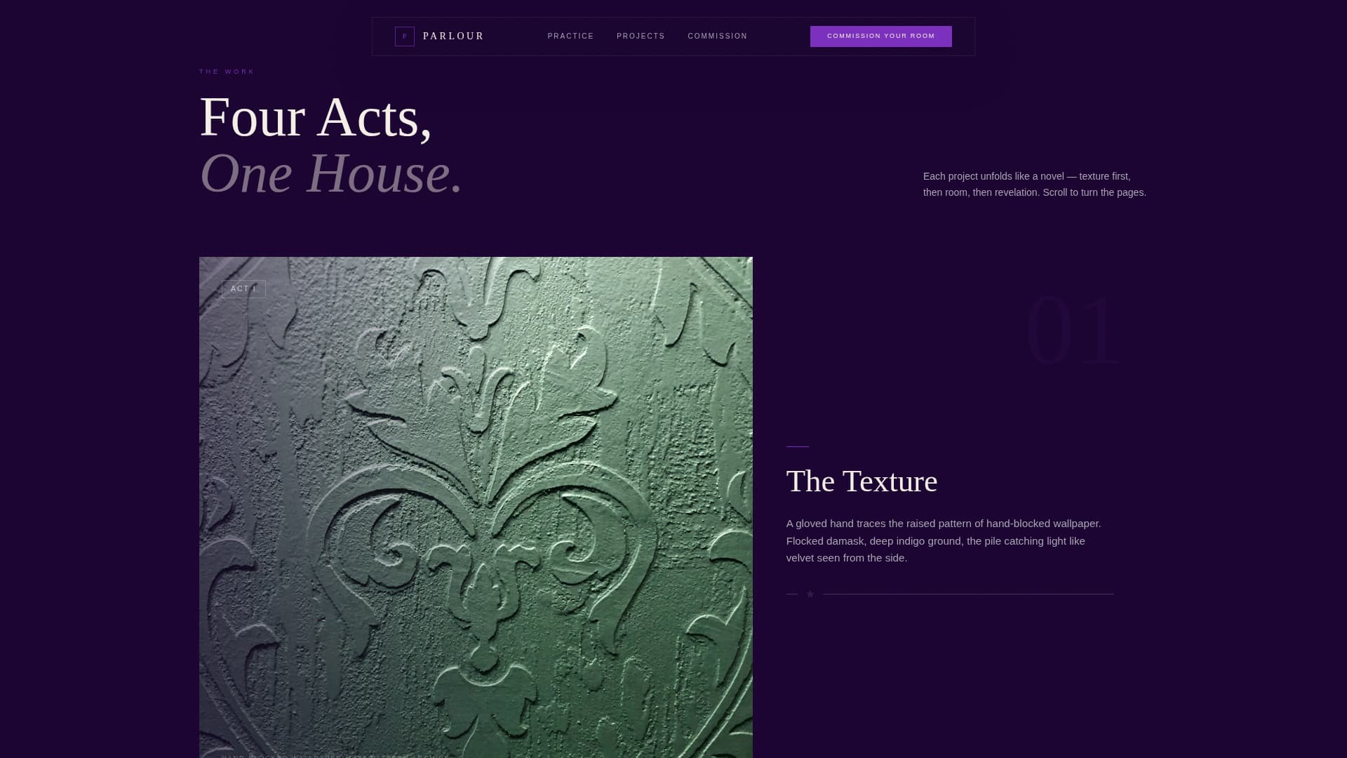 Victorian Architecture Professional Website Template