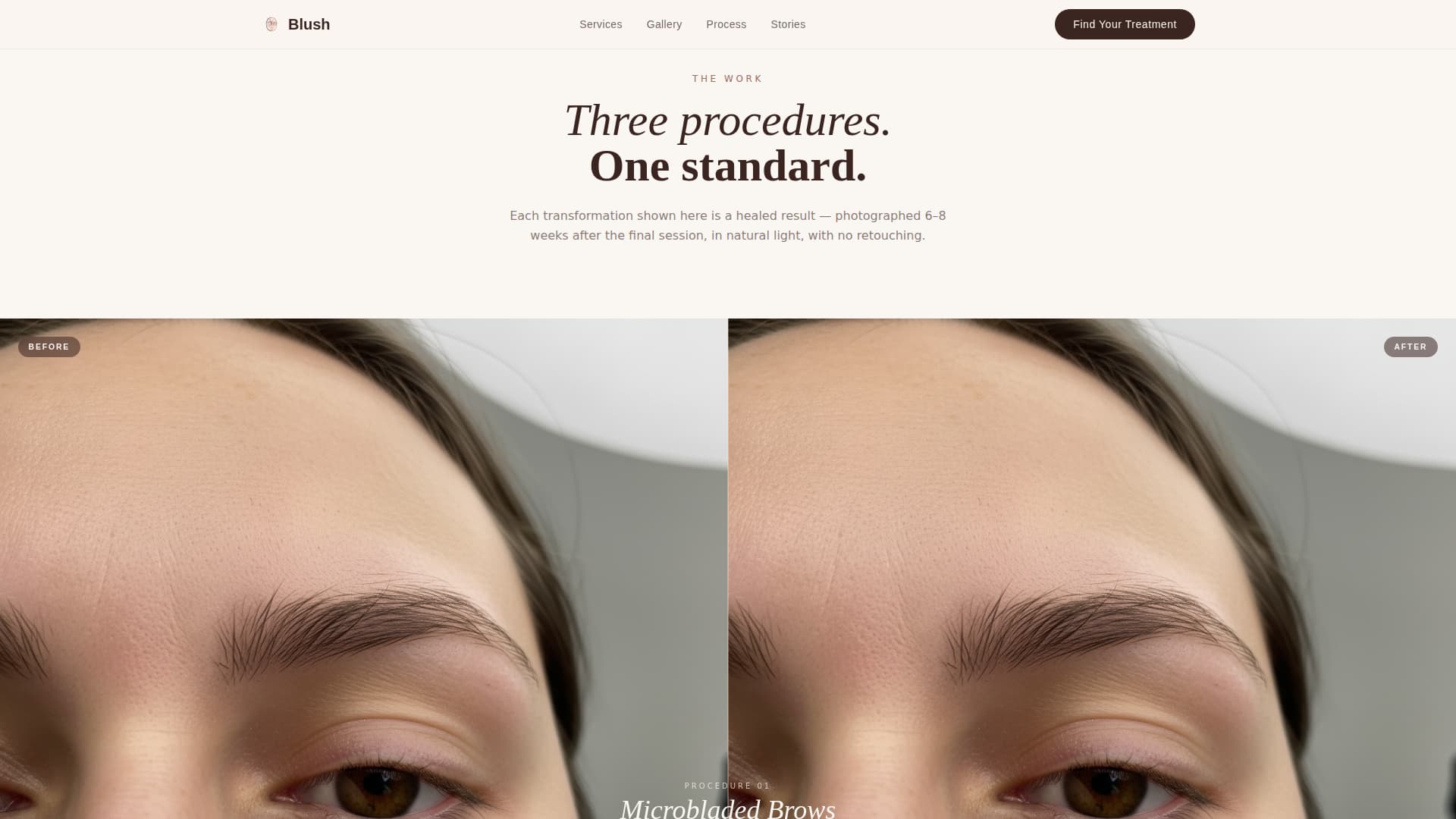 Makeup Artist & MUA Booking Website Template