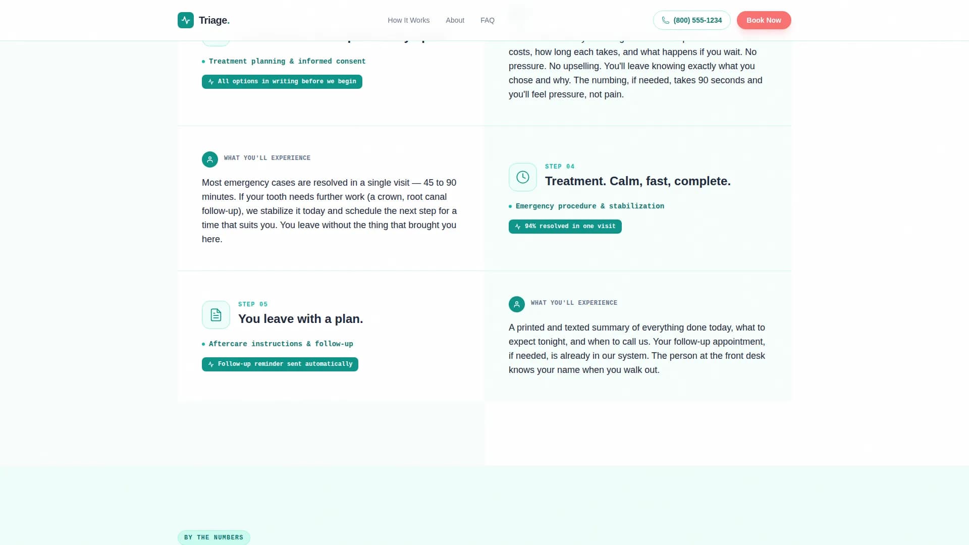 Local Emergency Dentist Appointment Booking Website Template