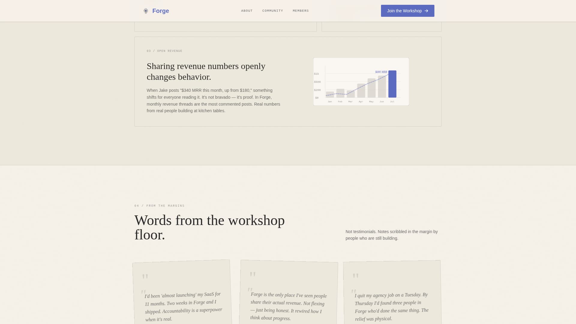 Solopreneur & Indie Maker Content Advanced Blog Website Template