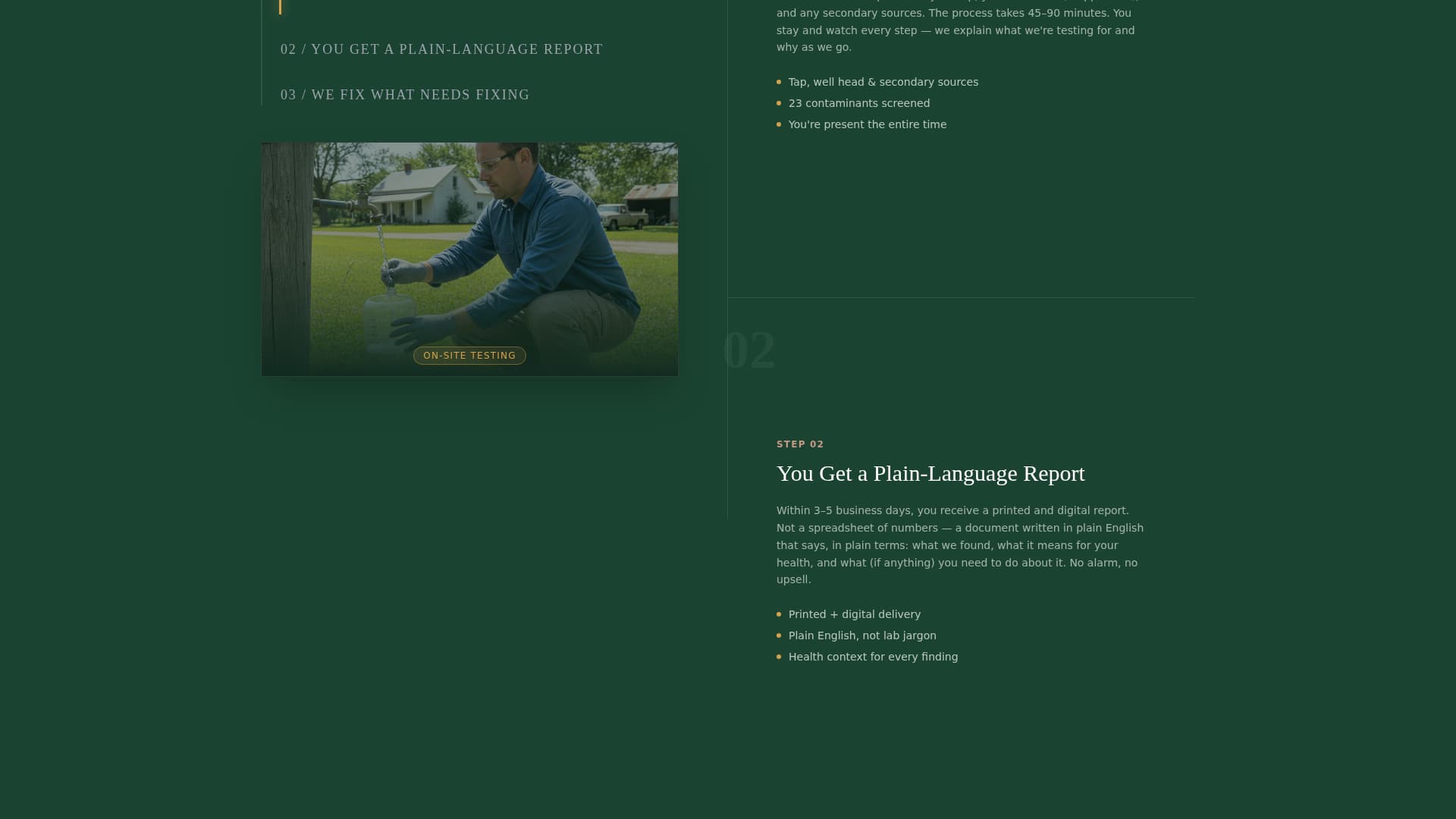 Expert Clean Water Nonprofit Professional Website Template