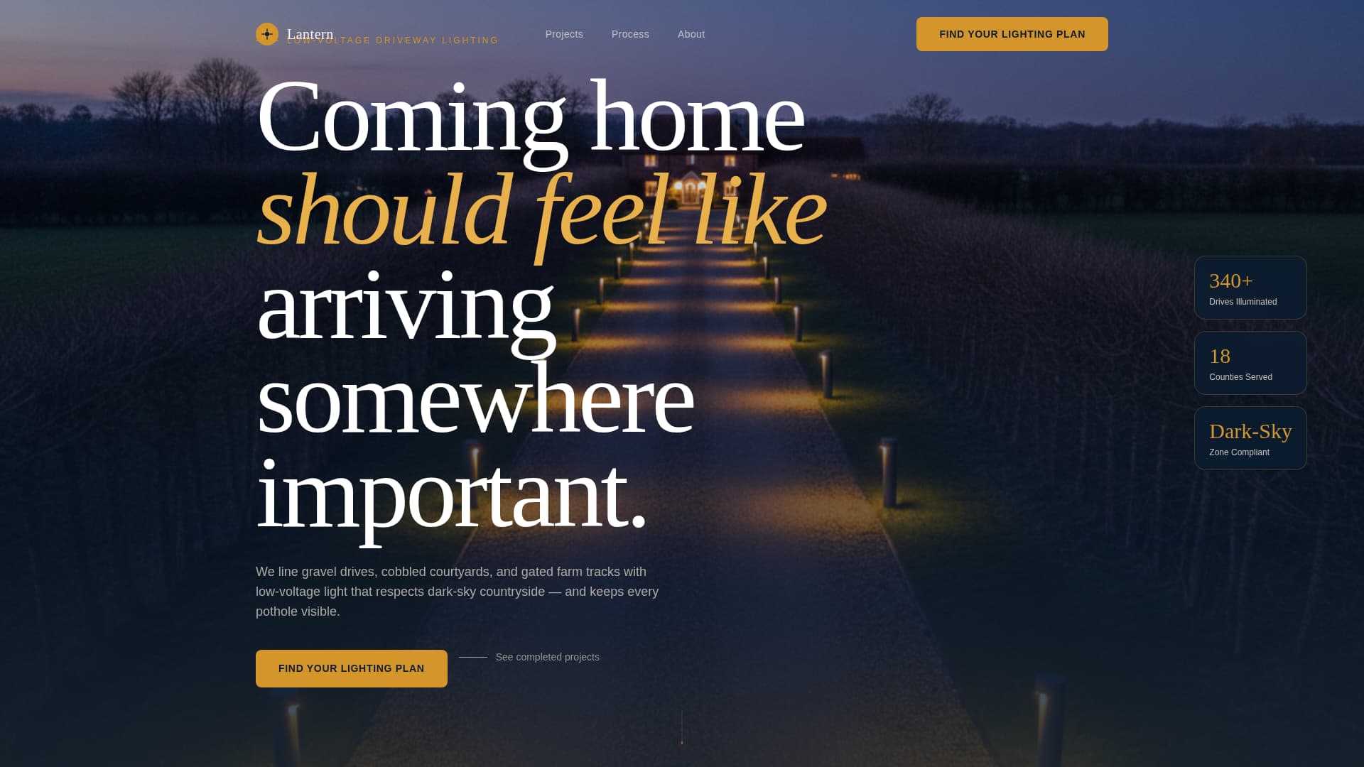 Driveway Renovation Professional Website Template
