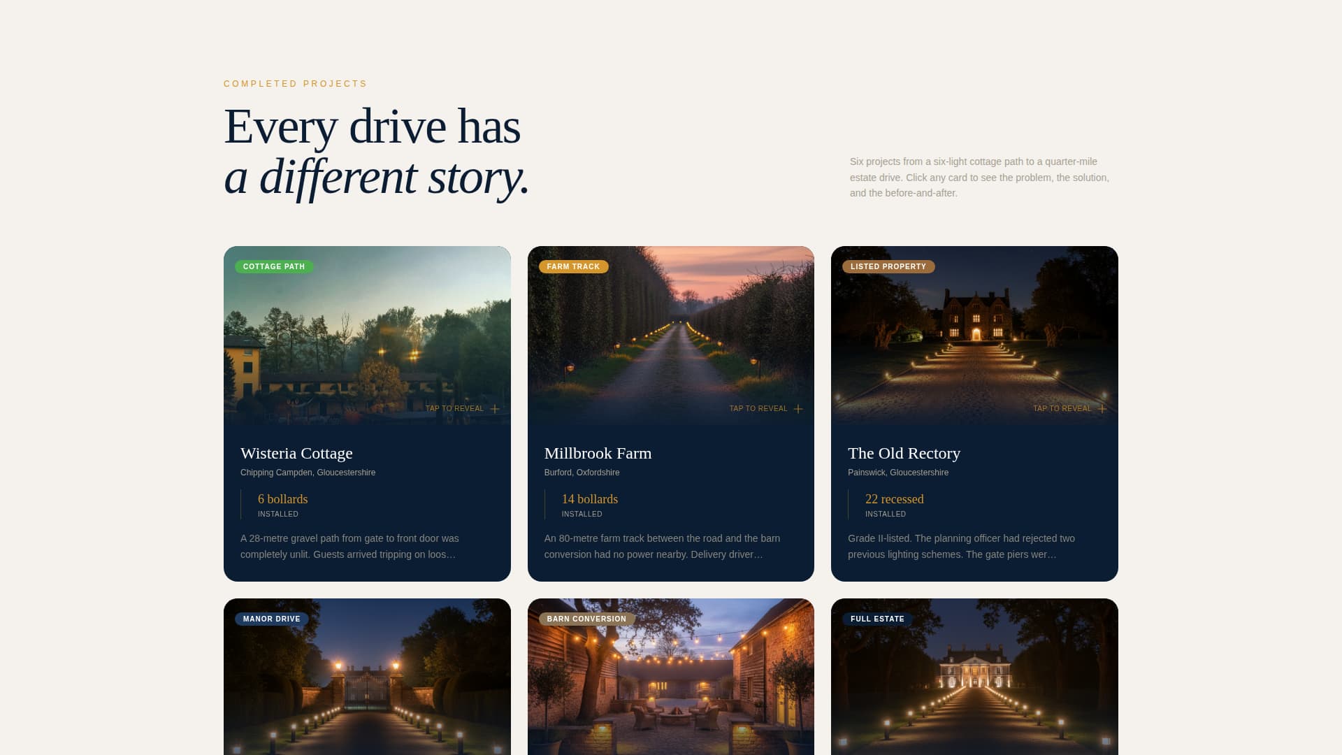Driveway Renovation Professional Website Template