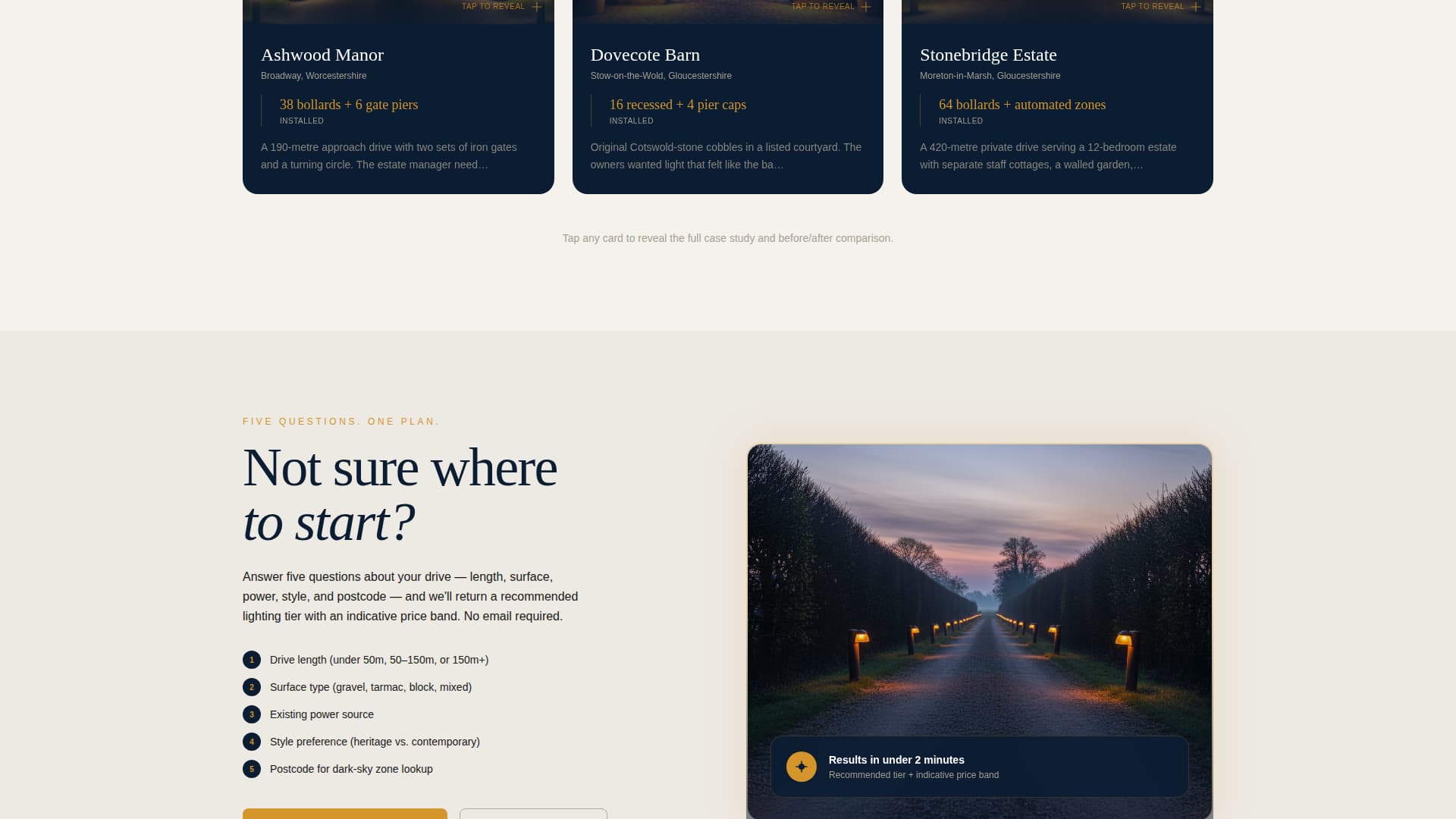 Driveway Renovation Professional Website Template