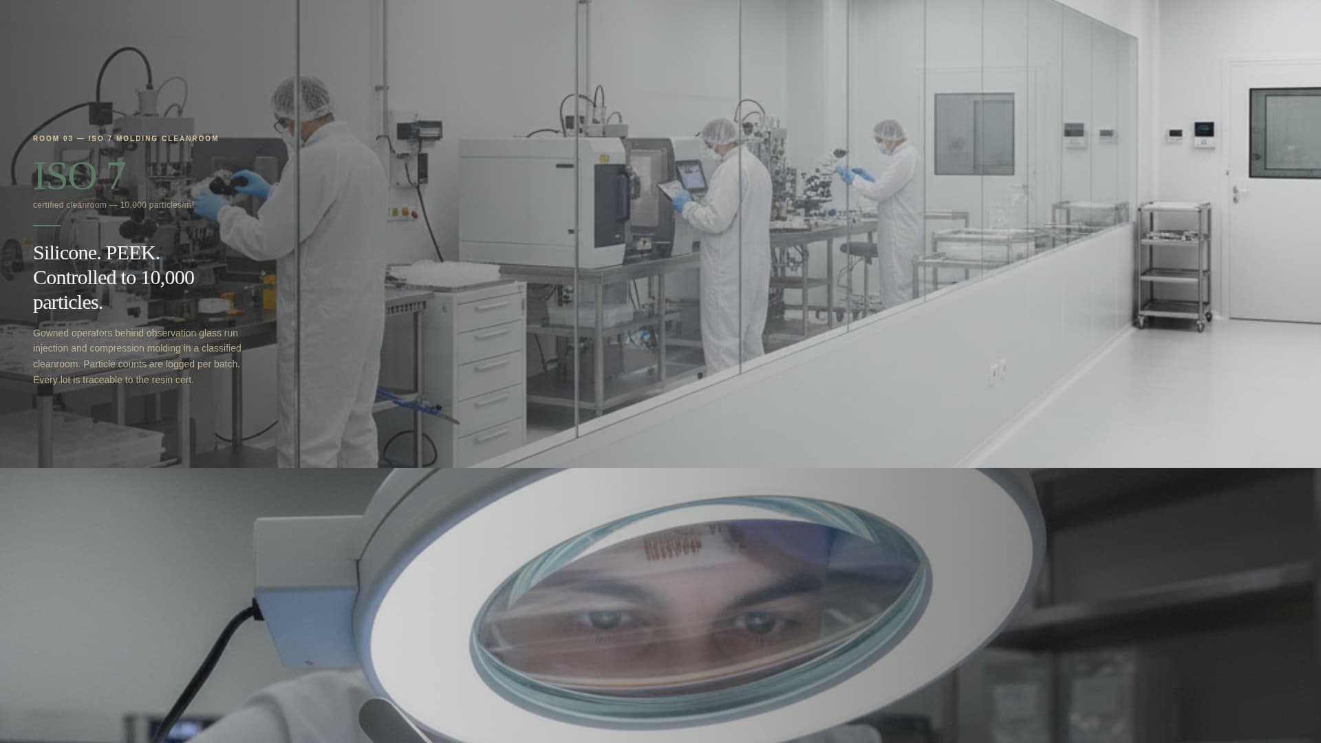 Medical Device Manufacturing Professional Website Template