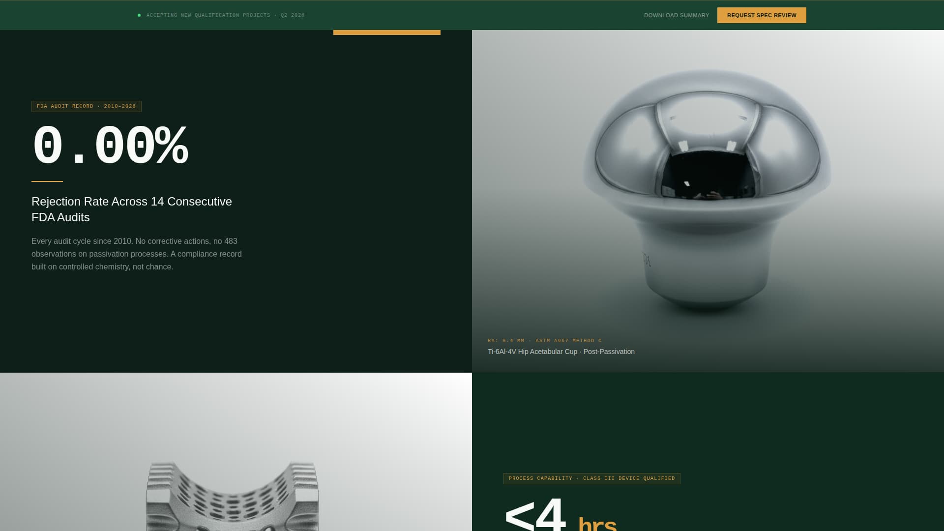 Medical Device Manufacturing Directory Website Template