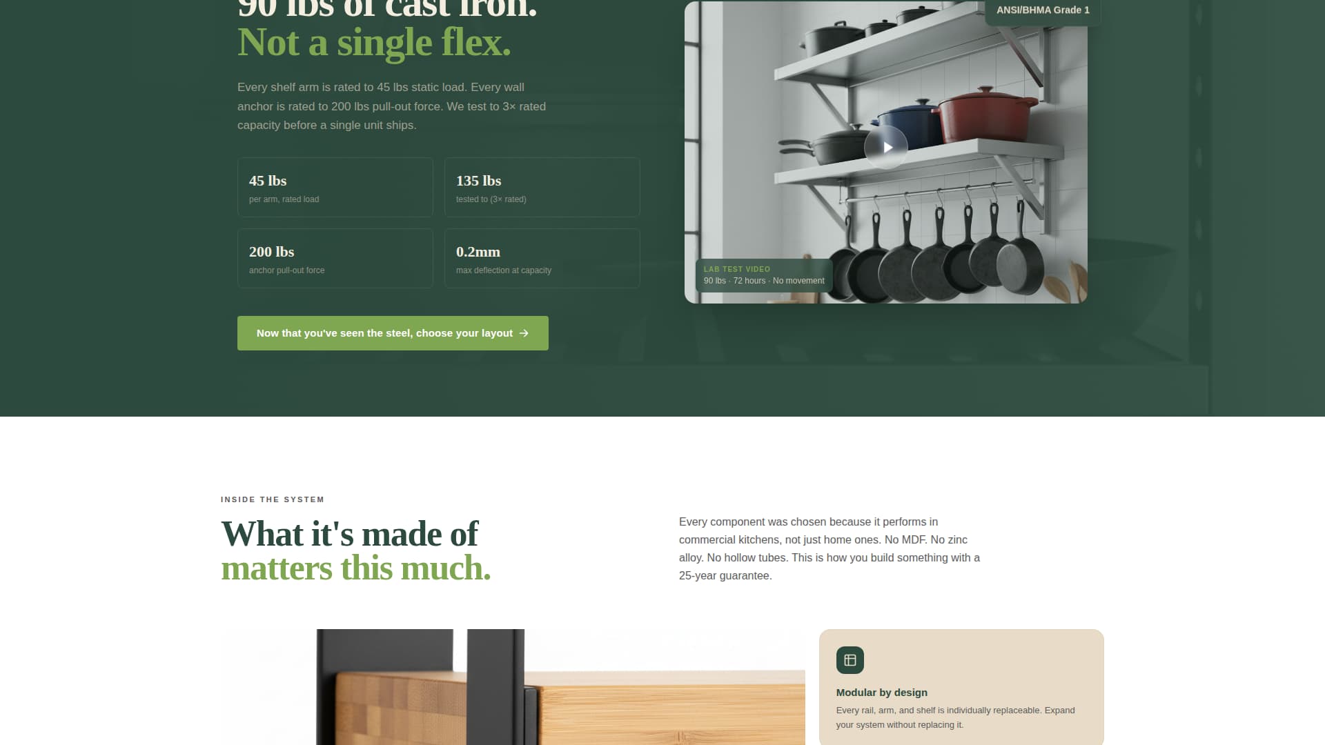 Kitchen Renovation Reviews & Social Proof Website Template